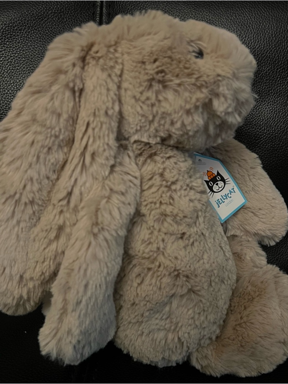 Original Bashful Bunny 12” Jellycat BAS3B Beige NWT - Picture 2 of 5